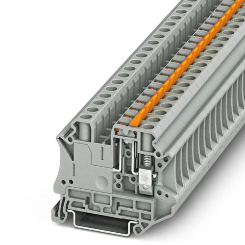 PHOENIX CONTACT -  UT 6-MTL P/P - Knife-disconnect terminal block