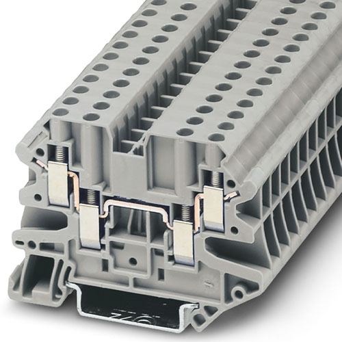 PHOENIX CONTACT -  UT 4-QUATTRO - Feed-through terminal block