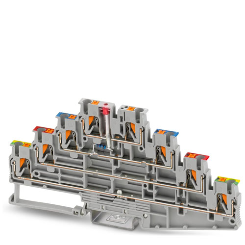 PHOENIX CONTACT - MPTD 2,5-RZ - Mini feed-through terminal block