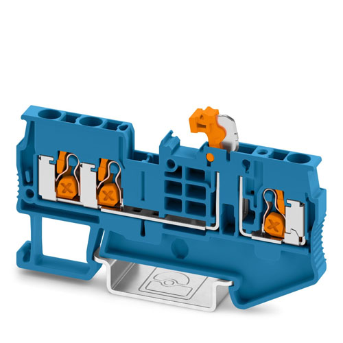 PHOENIX CONTACT -  XT 2,5-TWIN-MT BU - Knife-disconnect terminal block