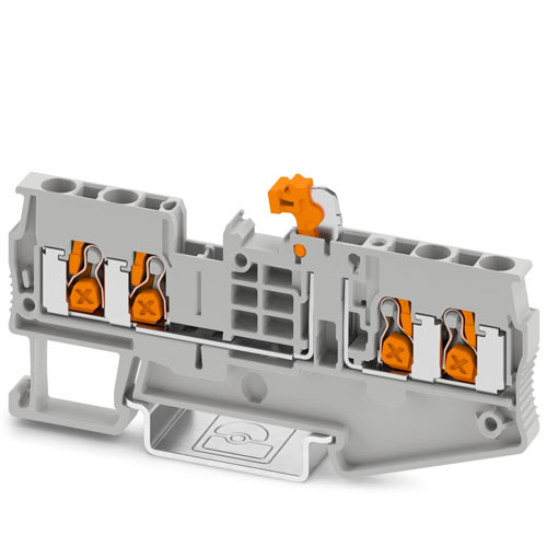 PHOENIX CONTACT - XT 2,5-QUATTRO-MT - Knife-disconnect terminal block