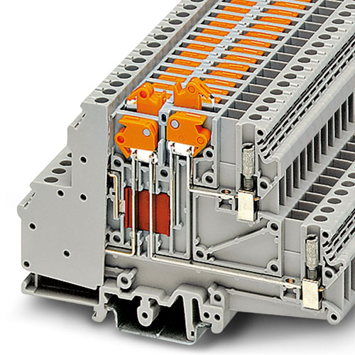 PHOENIX CONTACT -  UDMTKB 5-P/P - Knife-disconnect terminal block
