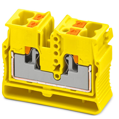 Phoenix Contact - MPTD 2,5-M YE - Mini feed-through terminal block
