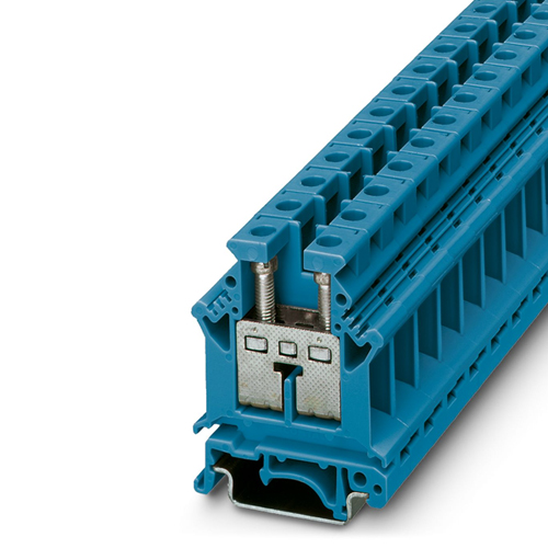 Phoenix Contact - UK 16 N BU - Feed-through terminal block