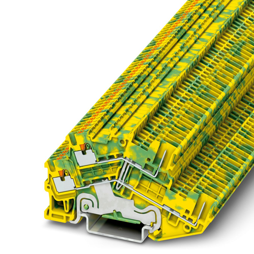 Phoenix Contact - PTTBS 1,5/S/2P-PE - Protective conductor double-level terminal block