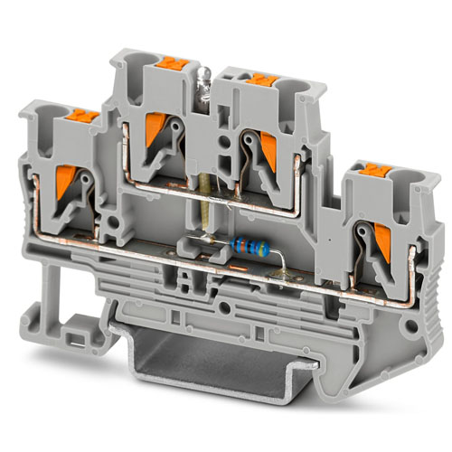 PHOENIX CONTACT -  PTTB 2,5-LA 230 - Double-level terminal block