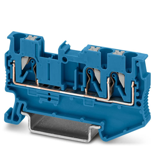 PHOENIX CONTACT -  TBP 2,5-TWIN BU - Feed-through terminal block