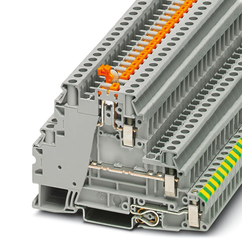 PHOENIX CONTACT -  UT 4-PE/L/MT - Multi-level terminal block