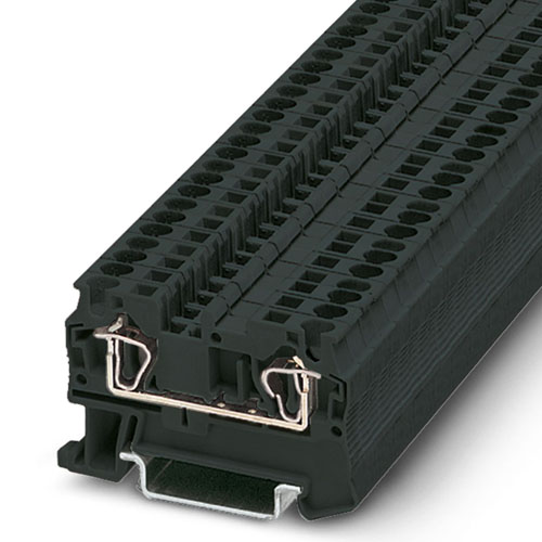 PHOENIX CONTACT -  ST 4 BK - Feed-through terminal block