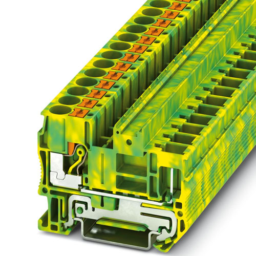 PHOENIX CONTACT -  PT 6/1P-PE - Ground terminal