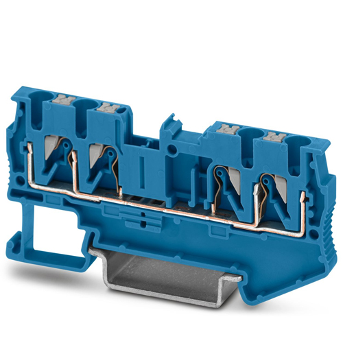 PHOENIX CONTACT - TBP 2,5-QUATTRO BU - Feed-through terminal block