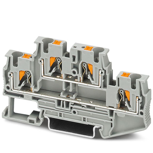 PHOENIX CONTACT -  PTTB 4 RD - Double-level terminal block