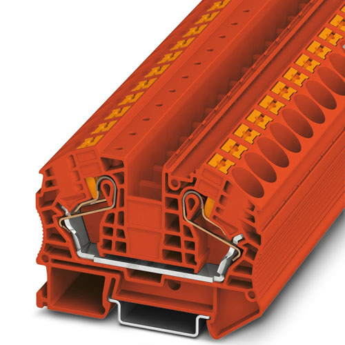 PHOENIX CONTACT -  PT 16 N RD - Feed-through terminal block