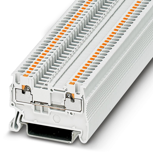 PHOENIX CONTACT -  PT 1,5/S WH - Feed-through terminal block