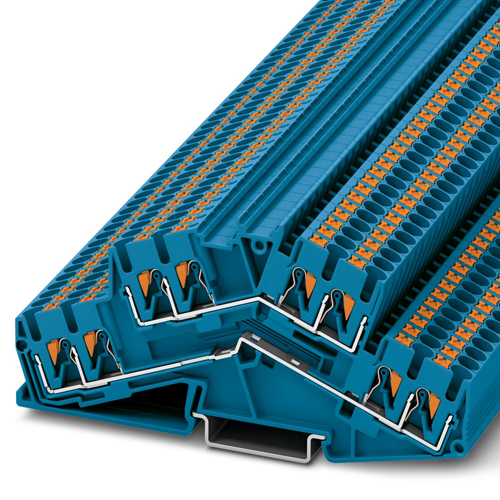 PHOENIX CONTACT-  PTTBS 2,5-QUATTRO BU - Double-level terminal block