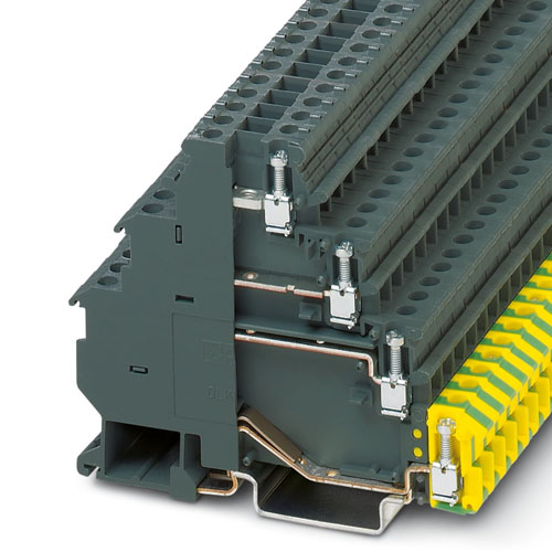 PHOENIX CONTACT -  TB 2,5-PE/3L I - Motor connection terminal block