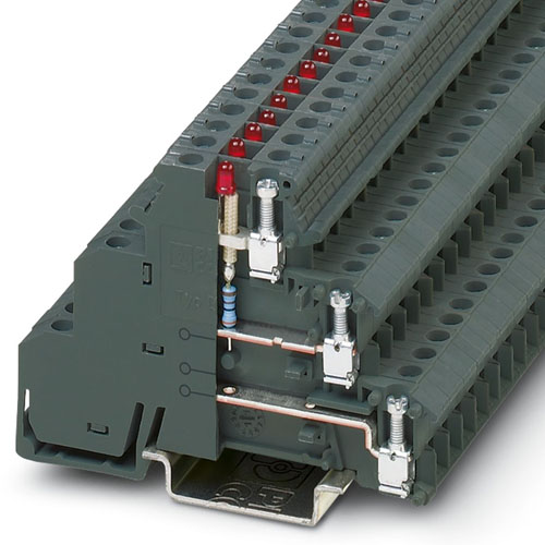 PHOENIX CONTACT -  TB 2,5-3L-LA 24RD/O-M I - Multi-level terminal block