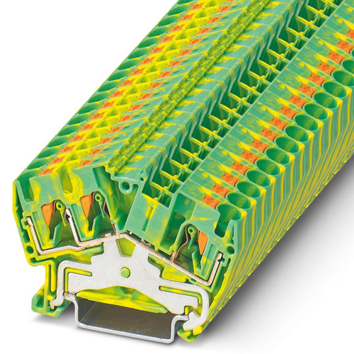 PHOENIX CONTACT -  PTS 4-TWIN-PE - Ground terminal
