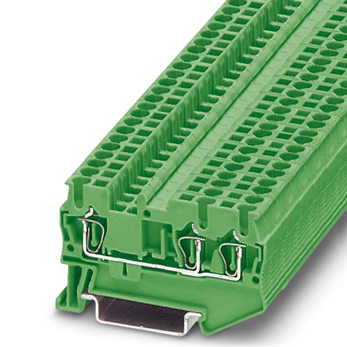 PHOENIX CONTACT -  ST 2,5-TWIN GN - Feed-through terminal block