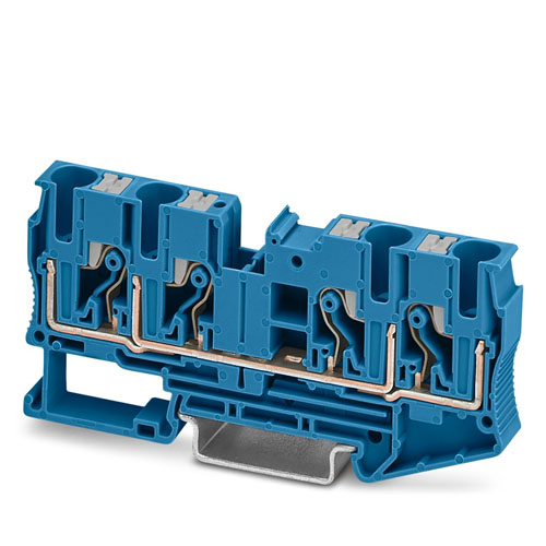 PHOENIX CONTACT -  TBP 6-QUATTRO BU - Feed-through terminal block