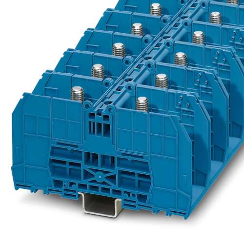 PHOENIX CONTACT -  RBO 10 BU - Bolt connection terminal block