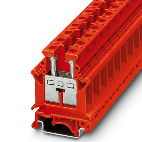 PHOENIX CONTACT -  UK 16 N RD - Feed-through terminal block