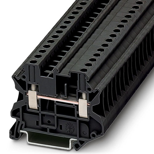 PHOENIX CONTACT - UT 4-MTD BK - Feed-through terminal block