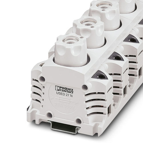 PHOENIX CONTACT - USED 27 N - Fuse modular terminal block