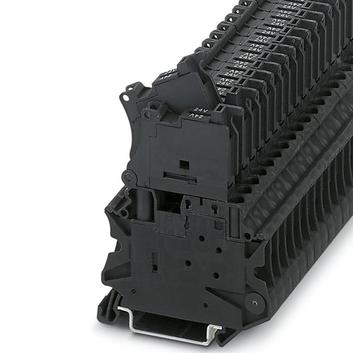 PHOENIX CONTACT - UT 4-HESILED 24-P/P - Fuse modular terminal block