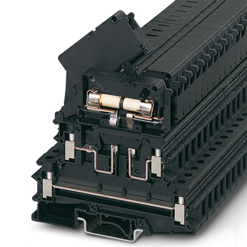 PHOENIX CONTACT - TB 4-2L-HESILA 250 (5X20) I - Multi-level fuse terminal block