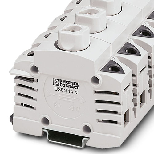 PHOENIX CONTACT - USEN 14 N - Fuse modular terminal block
