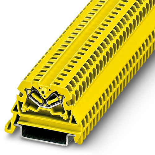 Phoenix Contact - MSBV 2,5-NS 35 YE - Mini feed-through terminal block