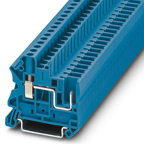 Phoenix Contact - UT 4/ 1P BU - Feed-through terminal block
