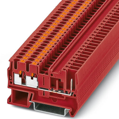 Phoenix Contact - PT 2,5-TWIN/1P RD - Feed-through terminal block