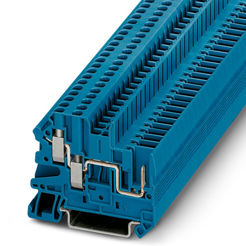 Phoenix Contact - UT 2,5-TWIN/1P BU - Feed-through terminal block