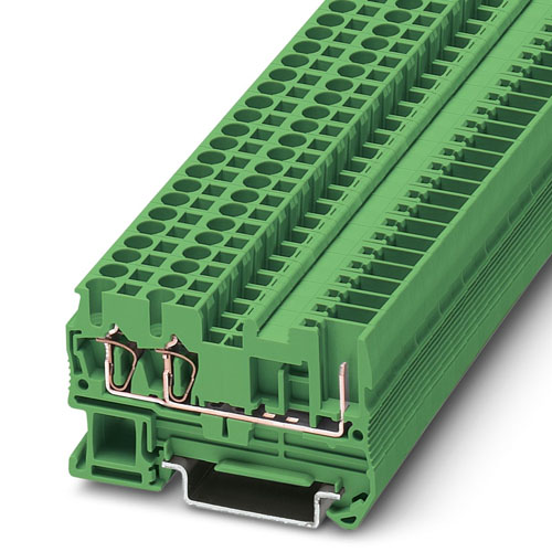 Phoenix Contact - ST 2,5-TWIN/ 1P GN - Feed-through terminal block