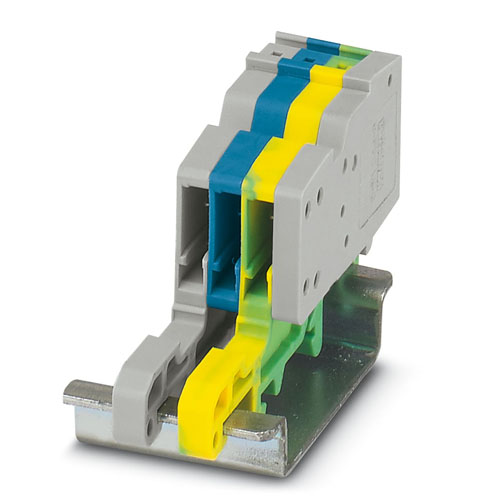 Phoenix Contact - PPC 1,5/S-NS/3 (1GY/1BU/1GNYE) - COMBI coupling